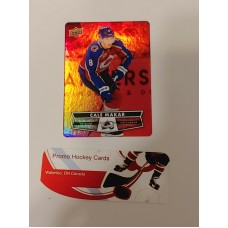 DC-14 Cale Makar Red Parallel Die Cut Set 2021-22 Tim Hortons UD Upper Deck 